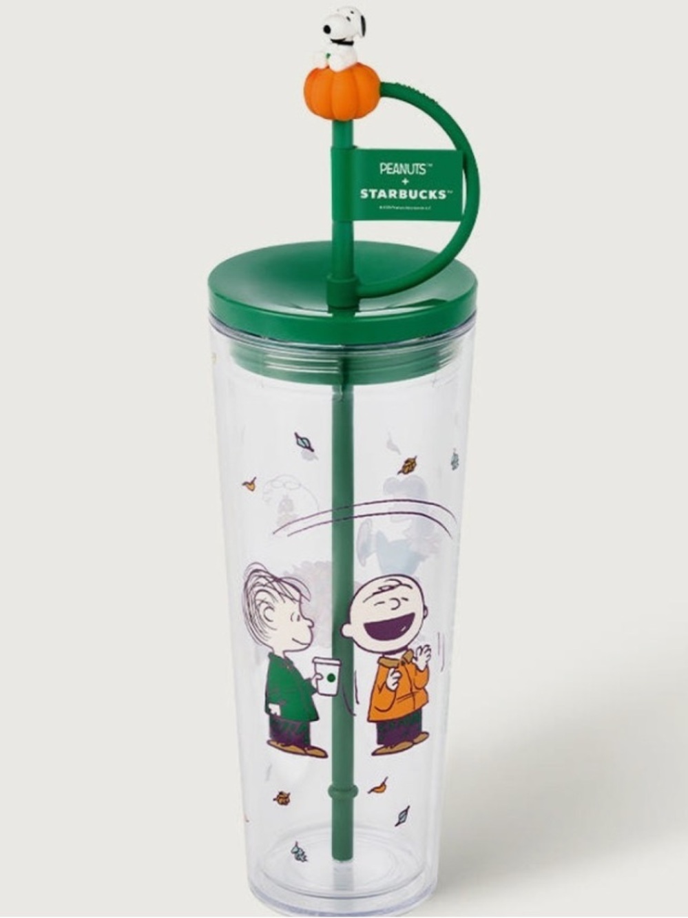 Starbucks x Peanuts 24oz Plastic Cold Cup Limited Edition NEW